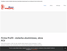 Tablet Screenshot of ek-profil.com.pl